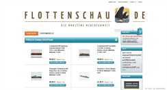 Desktop Screenshot of flottenschau.de